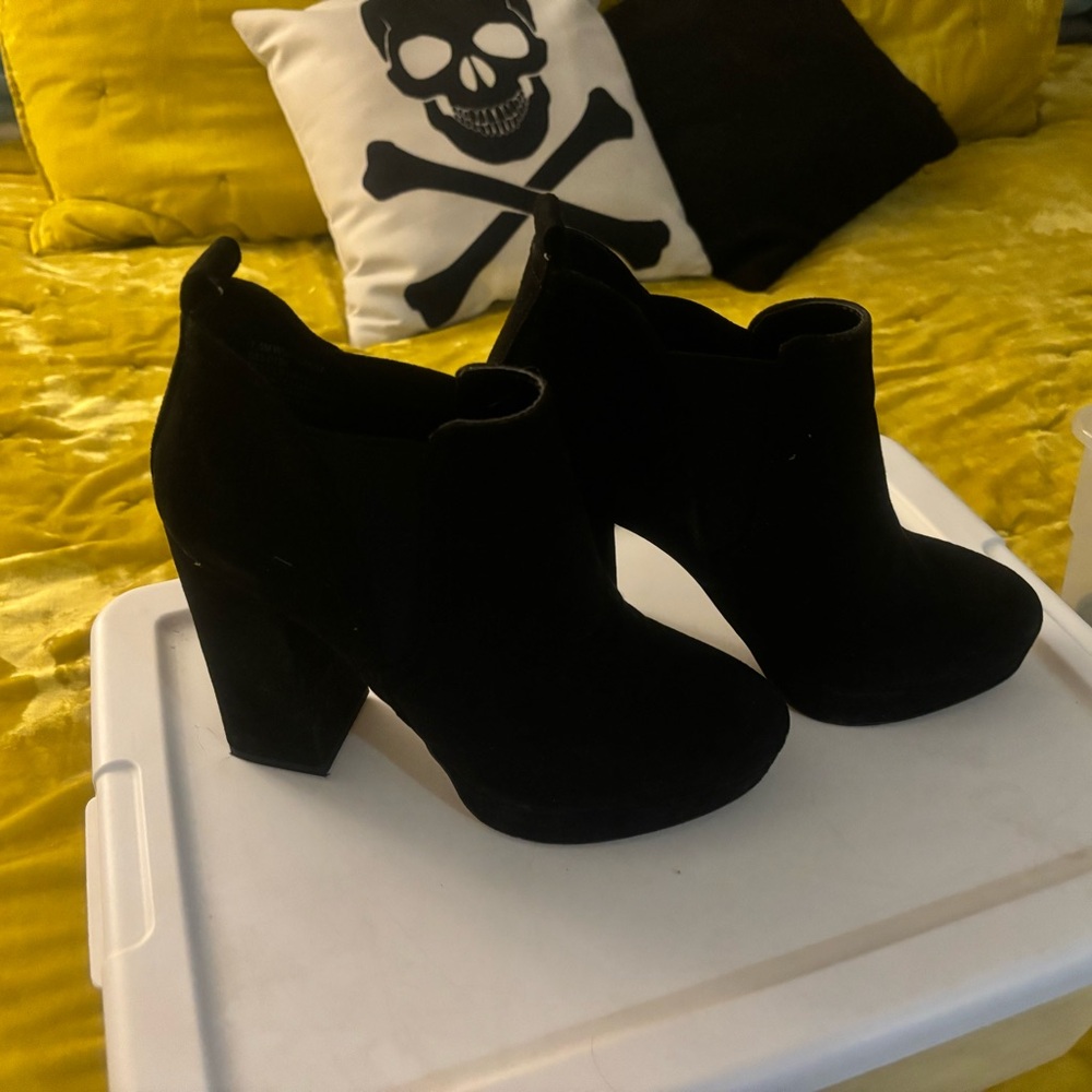 Black booties